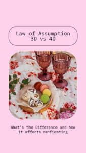 3D vs 4D in Law of Assumption